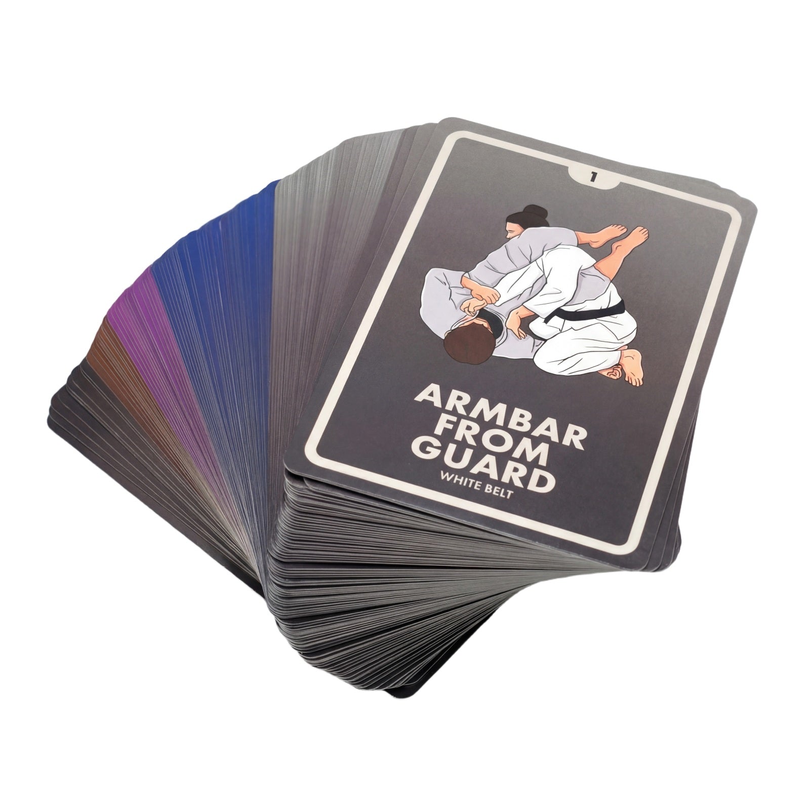 BJJ Flashcards – 100 Essential Jiu Jitsu Techniques from White to Black Belt